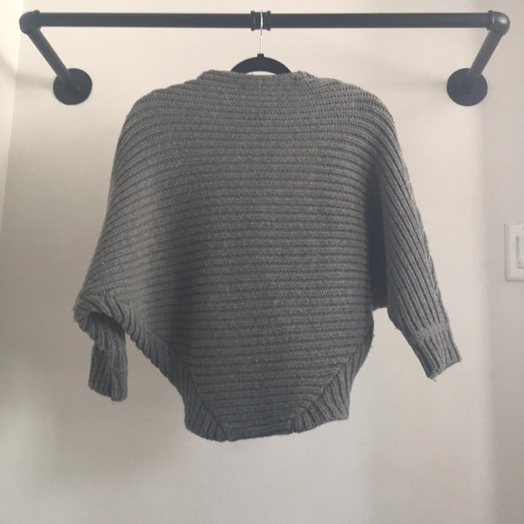 ACNE Wool Batwing Bolero Cardigan - Picture 2 of 11